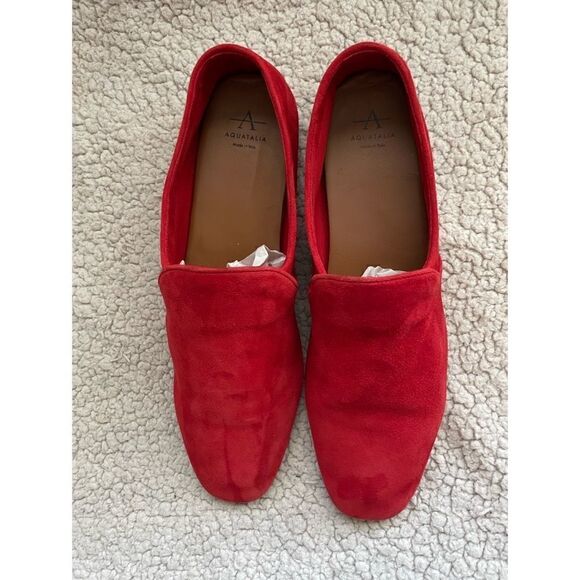 Aguatalia Women Ravy Glove Fit Flats Size 10.5 In Coral/ Excellent - Picture 2 of 5